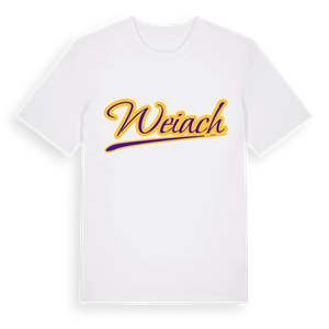 Weiach baseball t-shirt – ekologisk bomull t-shirt från Pinshirt