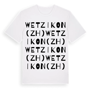 Wetzikon (ZH) ordlek t-shirt – ekologisk bomull t-shirt från Pinshirt