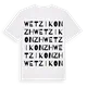 Wetzikon ZH ordlek t-shirt