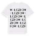 Wil (ZH) ordlek t-shirt