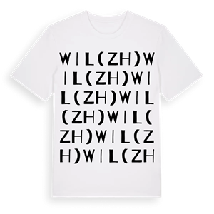 Wil (ZH) ordlek t-shirt – ekologisk bomull t-shirt från Pinshirt