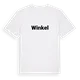 Winkel fetstil t-shirt