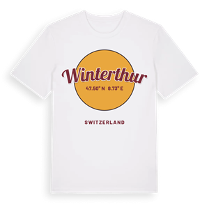 Winterthur cirkel t-shirt – ekologisk bomull t-shirt från Pinshirt