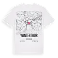 Winterthur karta t-shirt
