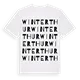 Winterthur ordlek t-shirt