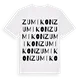 Zumikon ordlek t-shirt