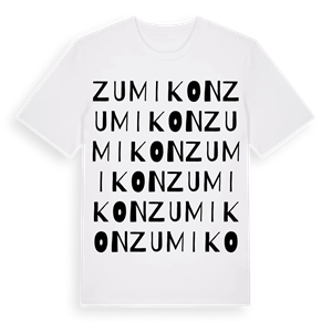 Zumikon ordlek t-shirt – ekologisk bomull t-shirt från Pinshirt
