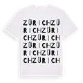 Zürich ordlek t-shirt