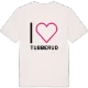 Jag älskar Tubberud t-shirt stort tryck