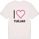 Jag älskar Tuéjar t-shirt stort tryck