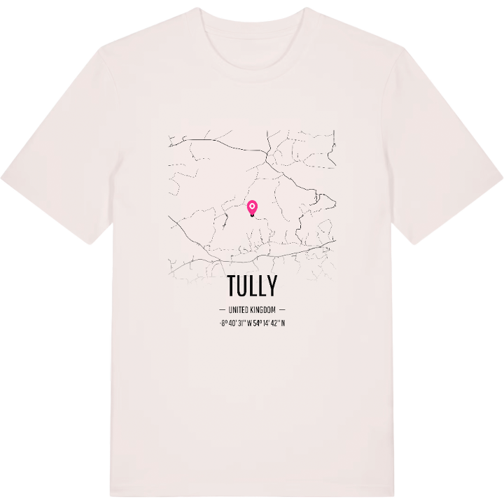 Tully karta t-shirt – t-shirt från PinShirt