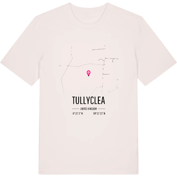 Tullyclea karta t-shirt – t-shirt från PinShirt