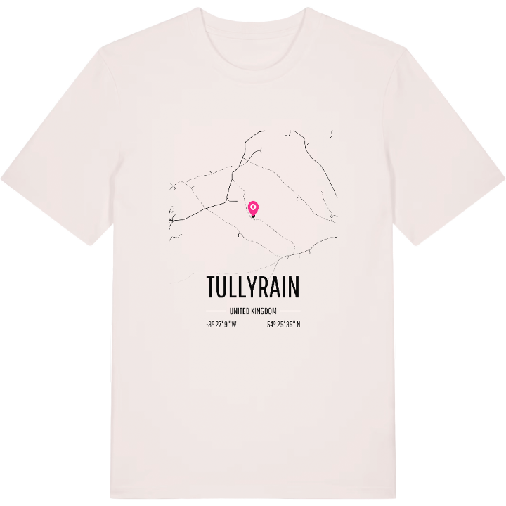 Tullyrain karta t-shirt – t-shirt från PinShirt