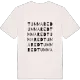 Tummared ordlek t-shirt