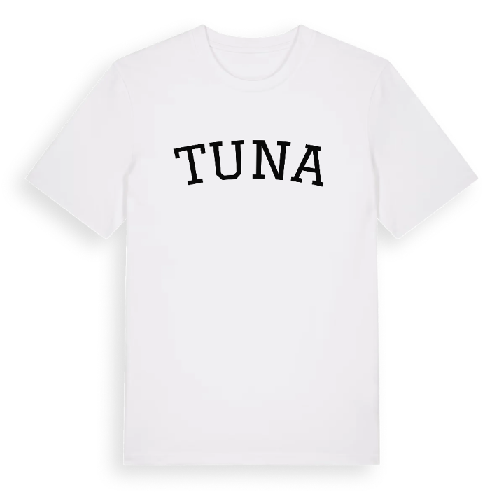 Tuna böjd t-shirt – t-shirt från PinShirt