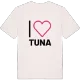 Jag älskar Tuna t-shirt stort tryck