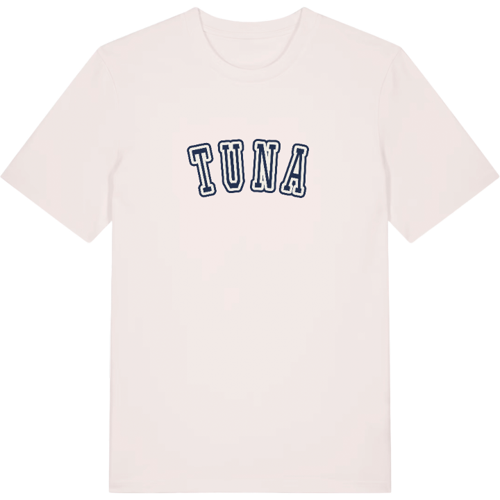 Tuna college t-shirt – t-shirt från PinShirt