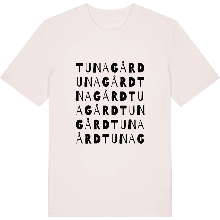 Tuna gård ordlek t-shirt – t-shirt från PinShirt