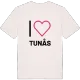 Jag älskar Tunås t-shirt stort tryck