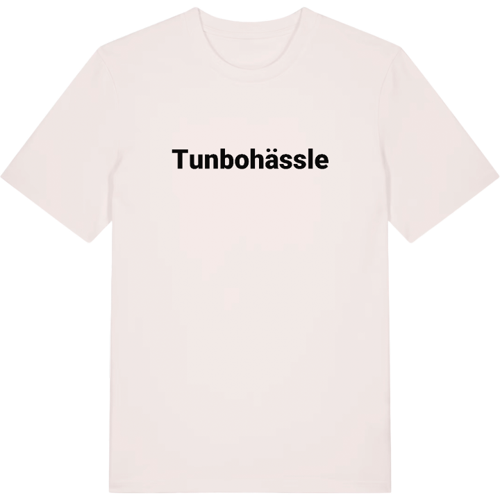 Tunbohässle fetstil t-shirt – t-shirt från PinShirt