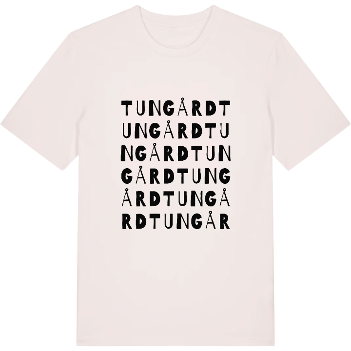 Tungård ordlek t-shirt – t-shirt från PinShirt