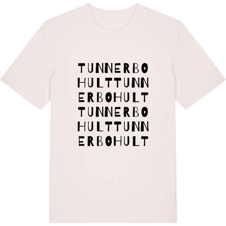Tunnerbohult ordlek t-shirt – t-shirt från PinShirt