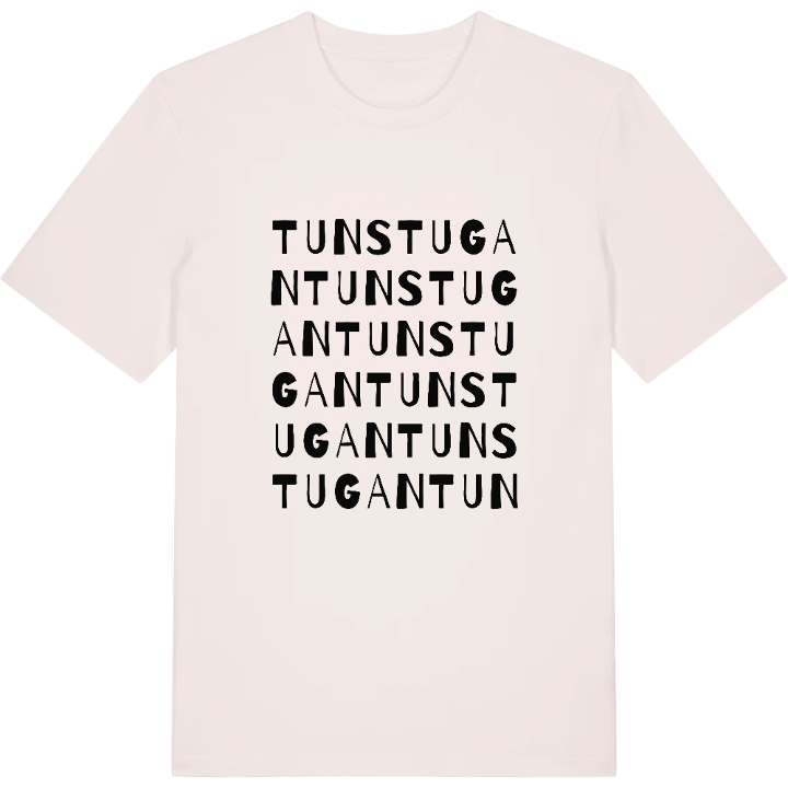Tunstugan ordlek t-shirt – t-shirt från PinShirt