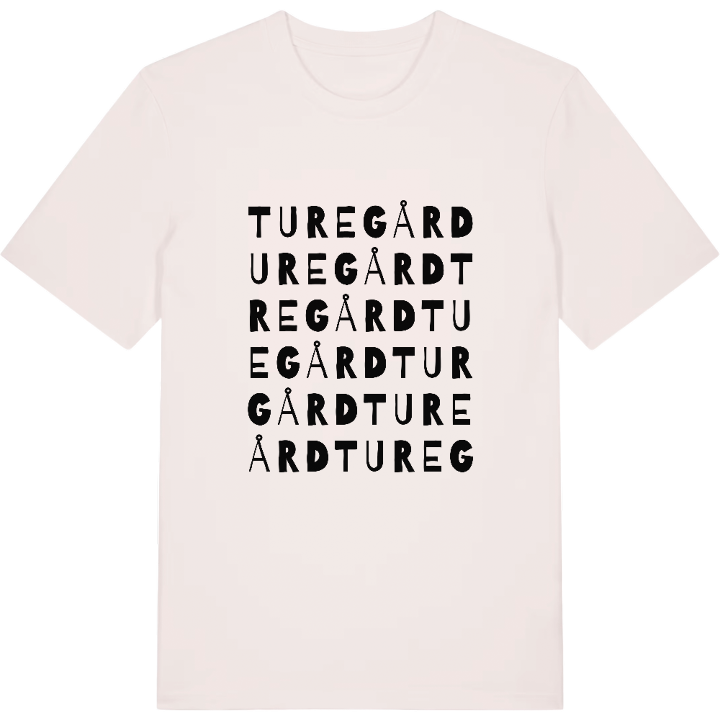Turegård ordlek t-shirt – t-shirt från PinShirt