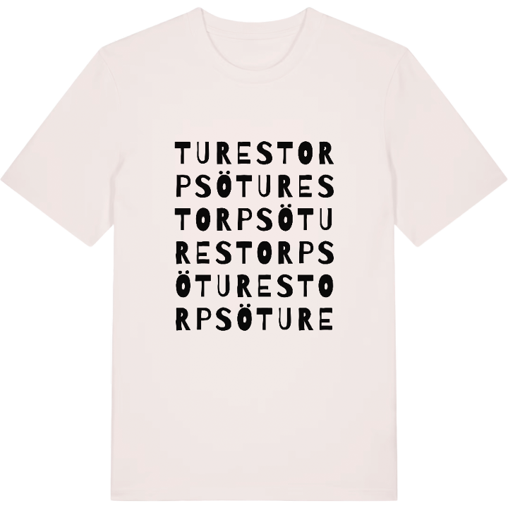 Turestorpsö ordlek t-shirt – t-shirt från PinShirt