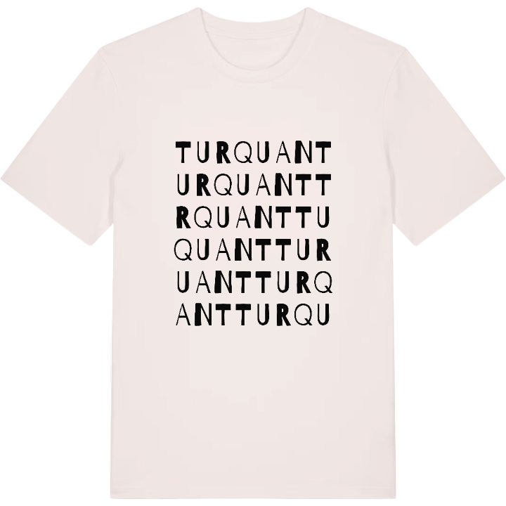 Turquant ordlek t-shirt – t-shirt från PinShirt
