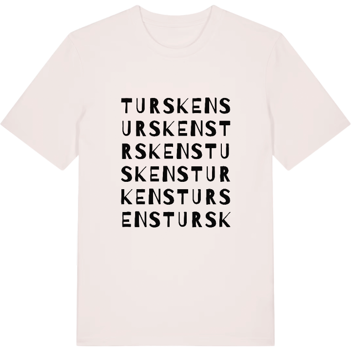 Turskens ordlek t-shirt – t-shirt från PinShirt