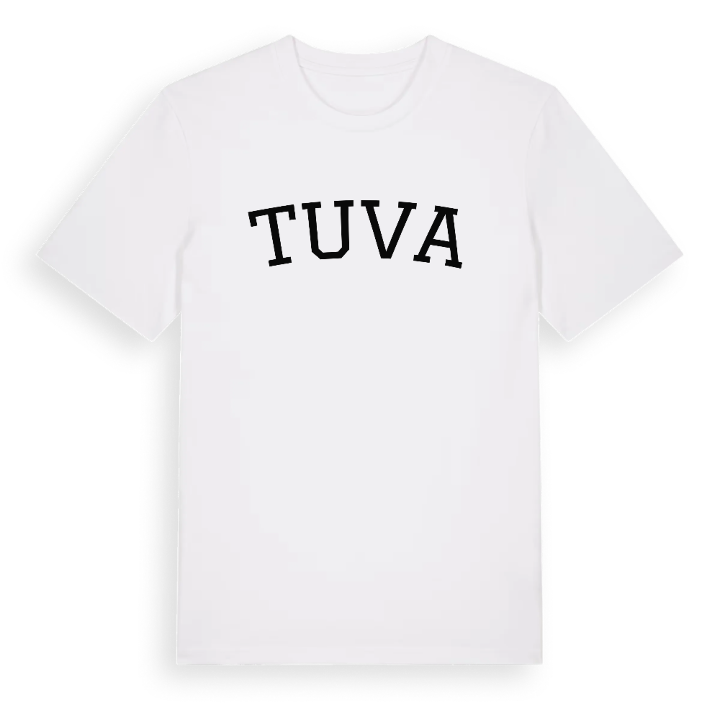 Tuva böjd t-shirt – t-shirt från PinShirt