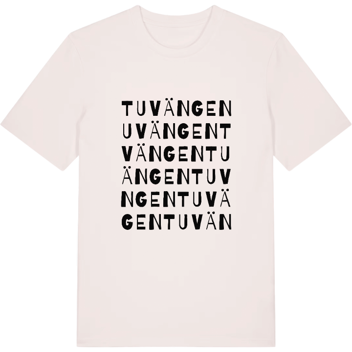 Tuvängen ordlek t-shirt – t-shirt från PinShirt
