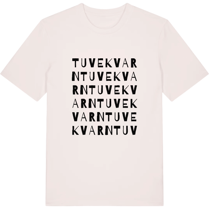 Tuvekvarn ordlek t-shirt – t-shirt från PinShirt
