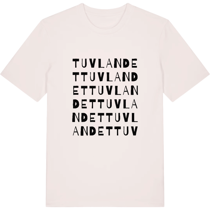 Tuvlandet ordlek t-shirt – t-shirt från PinShirt