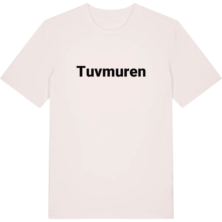 Tuvmuren fetstil t-shirt – t-shirt från PinShirt