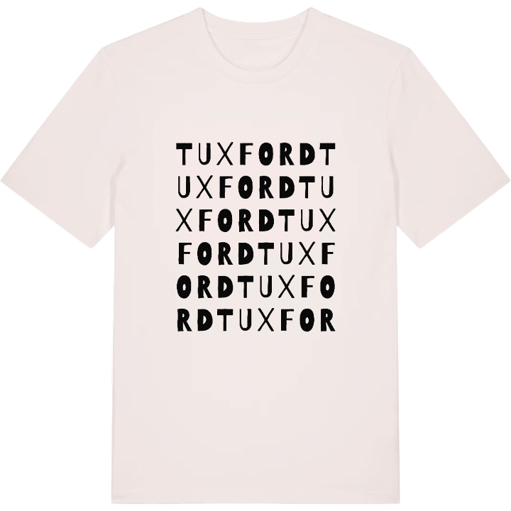 Tuxford ordlek t-shirt – t-shirt från PinShirt