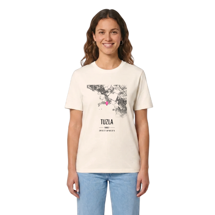 Tuzla karta t-shirt – t-shirt från PinShirt