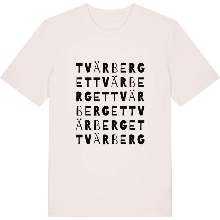 Tvärberget ordlek t-shirt – t-shirt från PinShirt