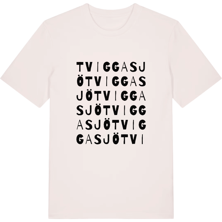 Tviggasjö ordlek t-shirt – t-shirt från PinShirt