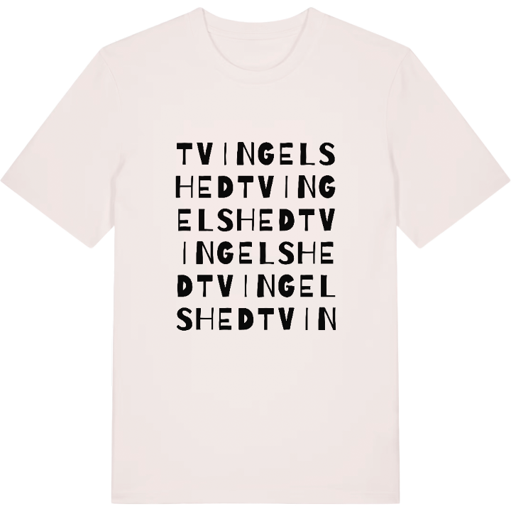 Tvingelshed ordlek t-shirt – t-shirt från PinShirt