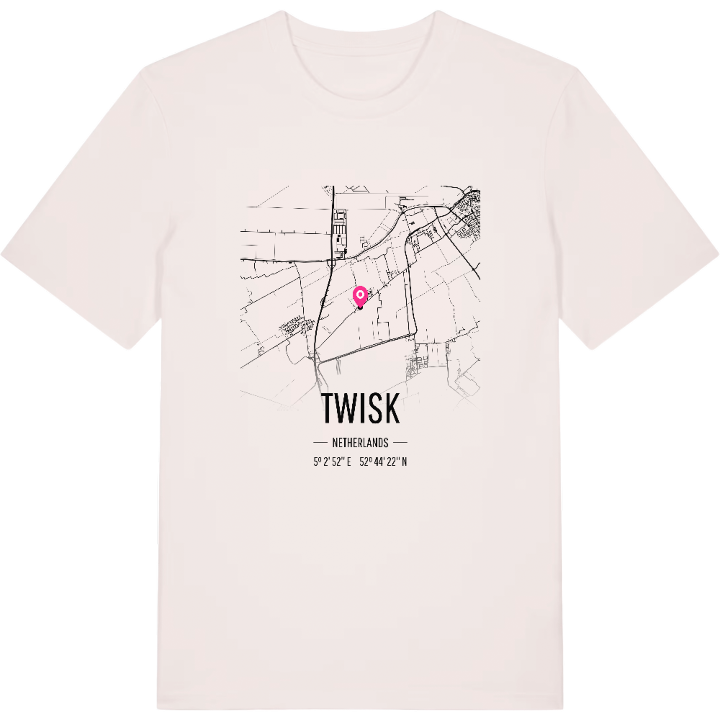 Twisk karta t-shirt – t-shirt från PinShirt