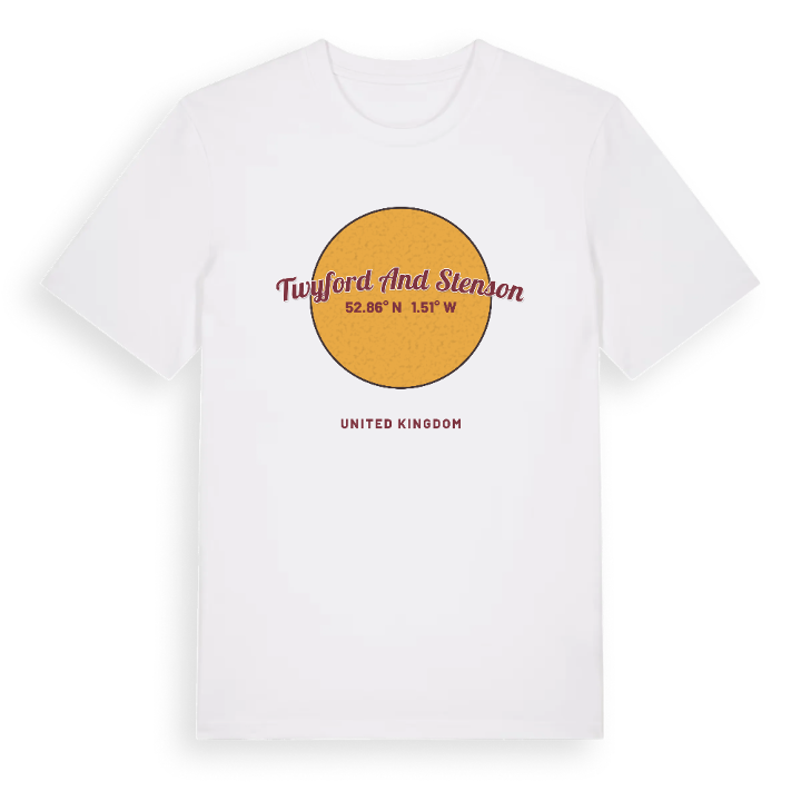 Twyford and Stenson cirkel t-shirt – t-shirt från PinShirt