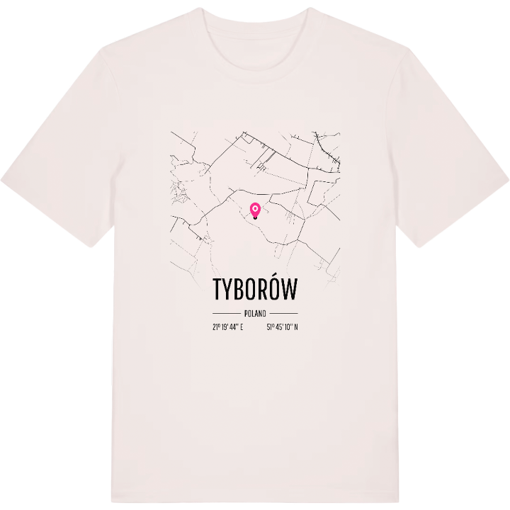 Tyborów karta t-shirt – t-shirt från PinShirt