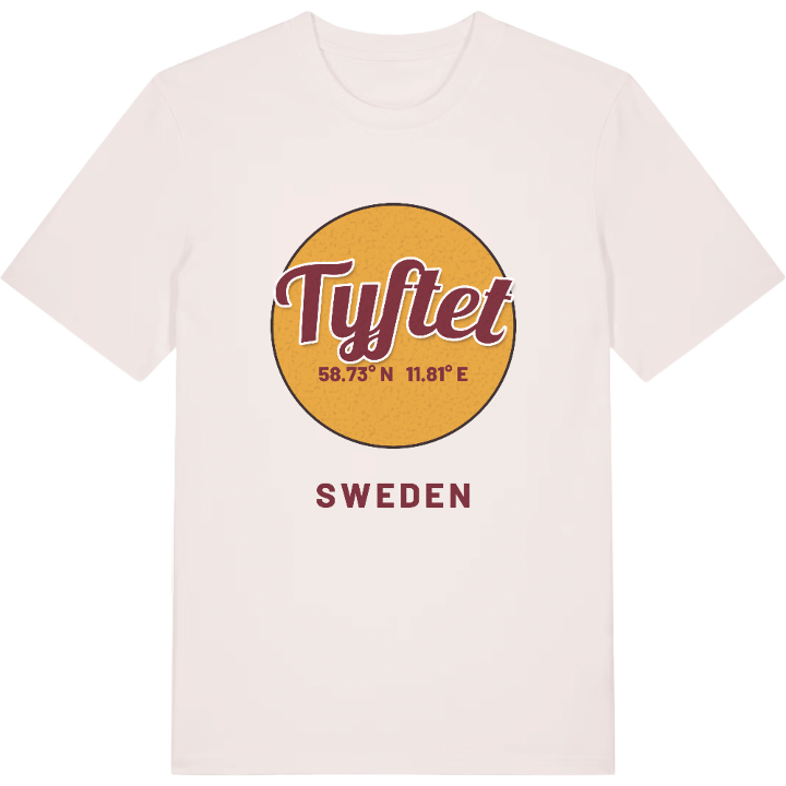 Tyftet cirkel t-shirt – t-shirt från PinShirt
