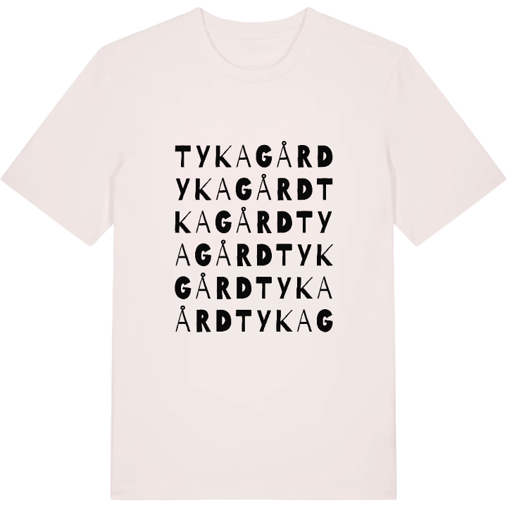 Tykagård ordlek t-shirt – t-shirt från PinShirt