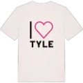 Jag älskar Tyle t-shirt stort tryck