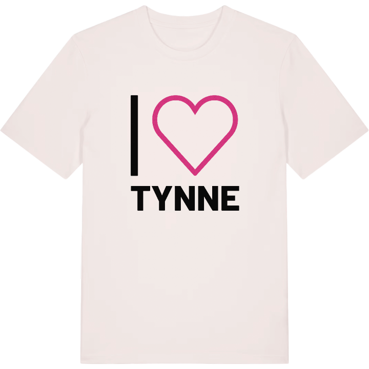 Jag älskar Tynne t-shirt stort tryck – t-shirt från PinShirt
