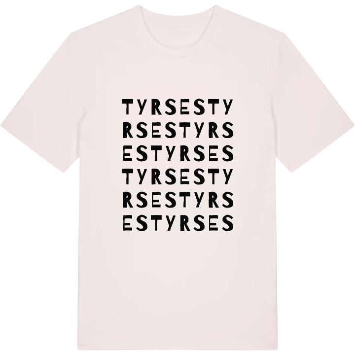 Tyrses ordlek t-shirt – t-shirt från PinShirt