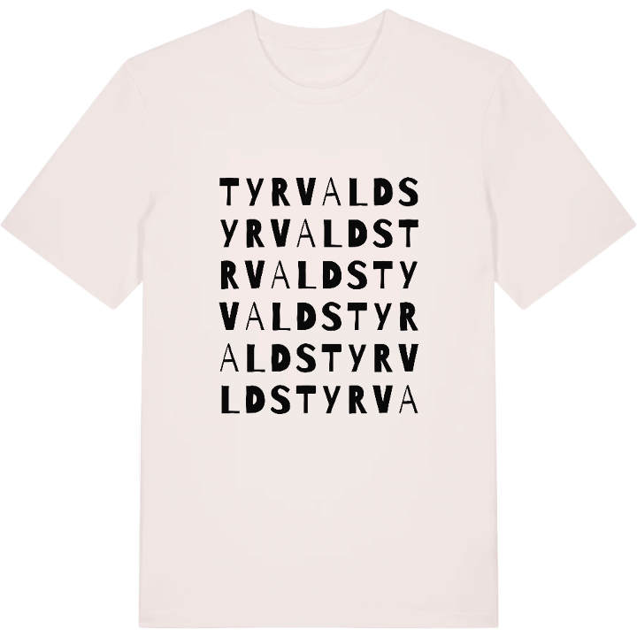 Tyrvalds ordlek t-shirt – t-shirt från PinShirt